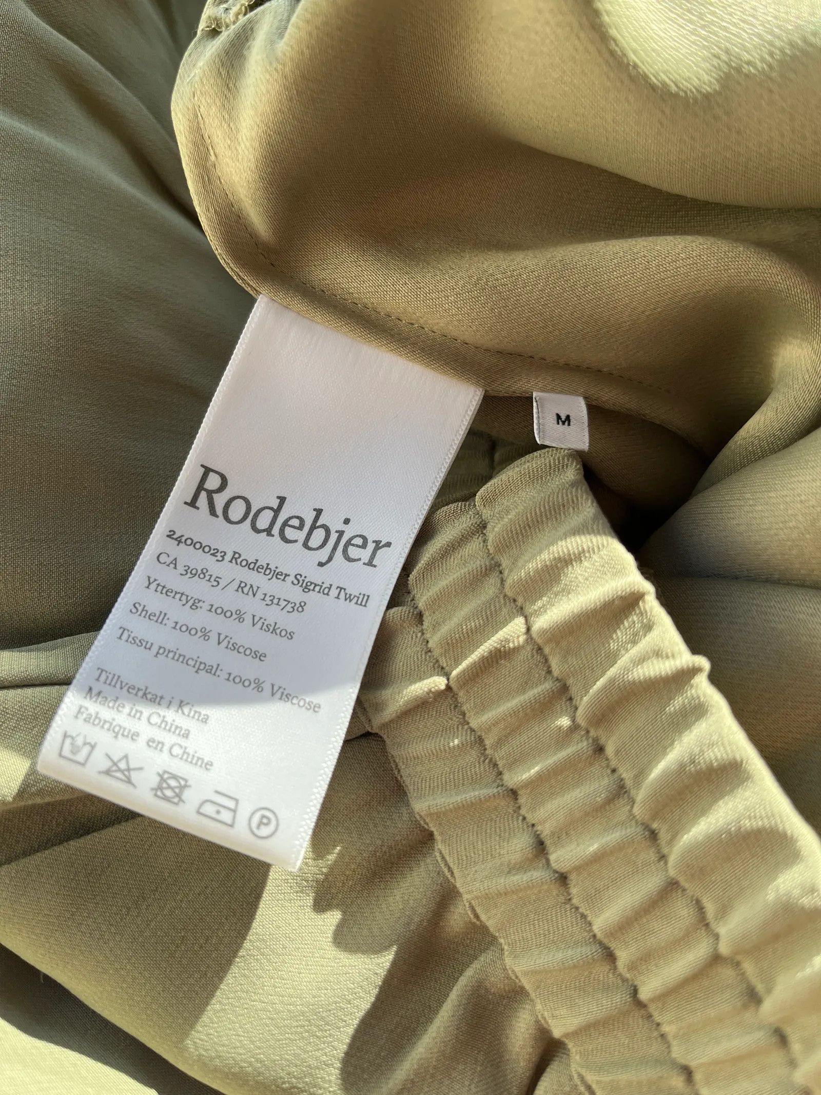 Rodebjer Rodebjer Sigrid Twill Pants Size 28" / US 6 / IT 42 - 3 Thumbnail