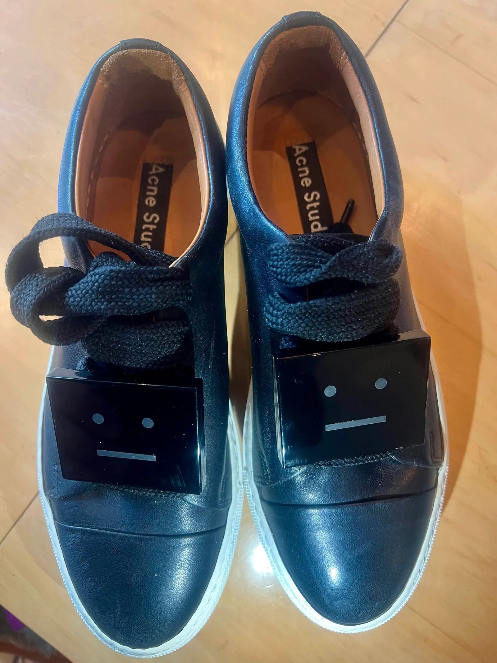 Acne Studios Acne Studios Leder trainers Sneakers Size US 7 / IT 37 - 2 Thumbnail