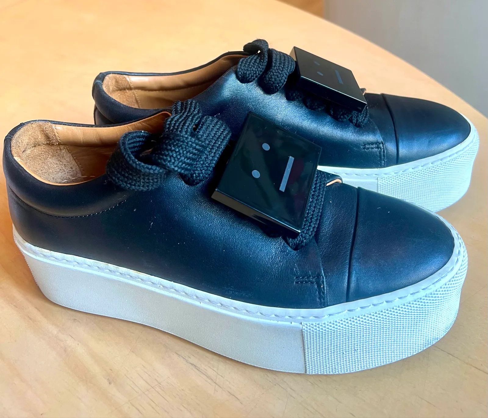 Acne Studios Acne Studios Leder trainers Sneakers Size US 7 / IT 37 - 4 Thumbnail