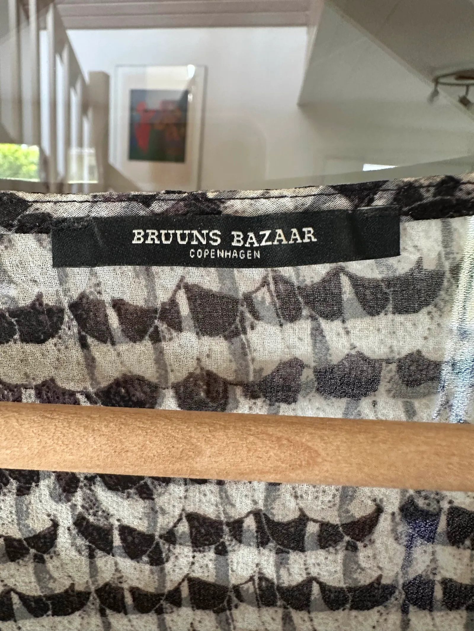 Bruuns Bazaar Bruuns Bazaar Blouse Size L / US 10 / IT 46 - 2 Thumbnail