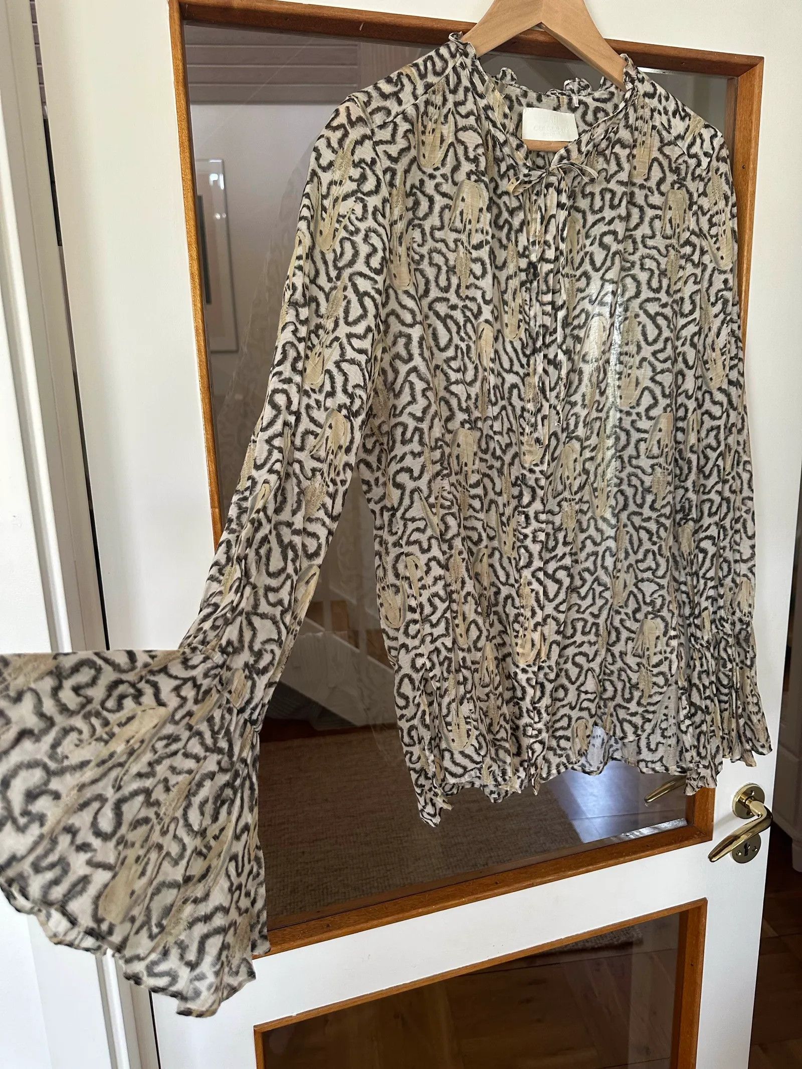 H&M H&M STUDIO Blouse Size L / US 10 / IT 46 - 3 Thumbnail