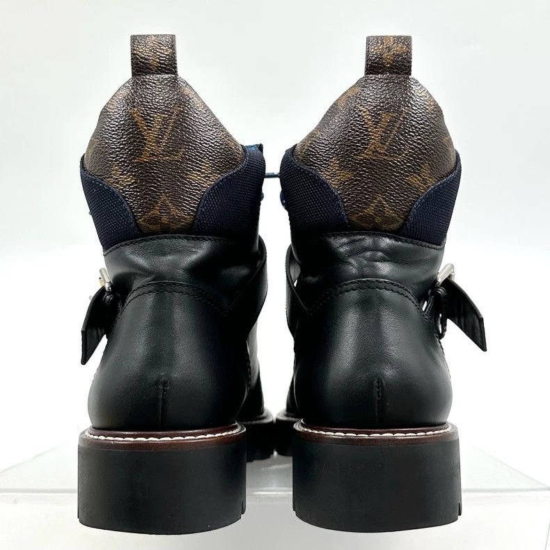 Louis Vuitton Louis Vuitton Black Martin Boots Size 40 Size US 8 / EU 41 - 4 Thumbnail