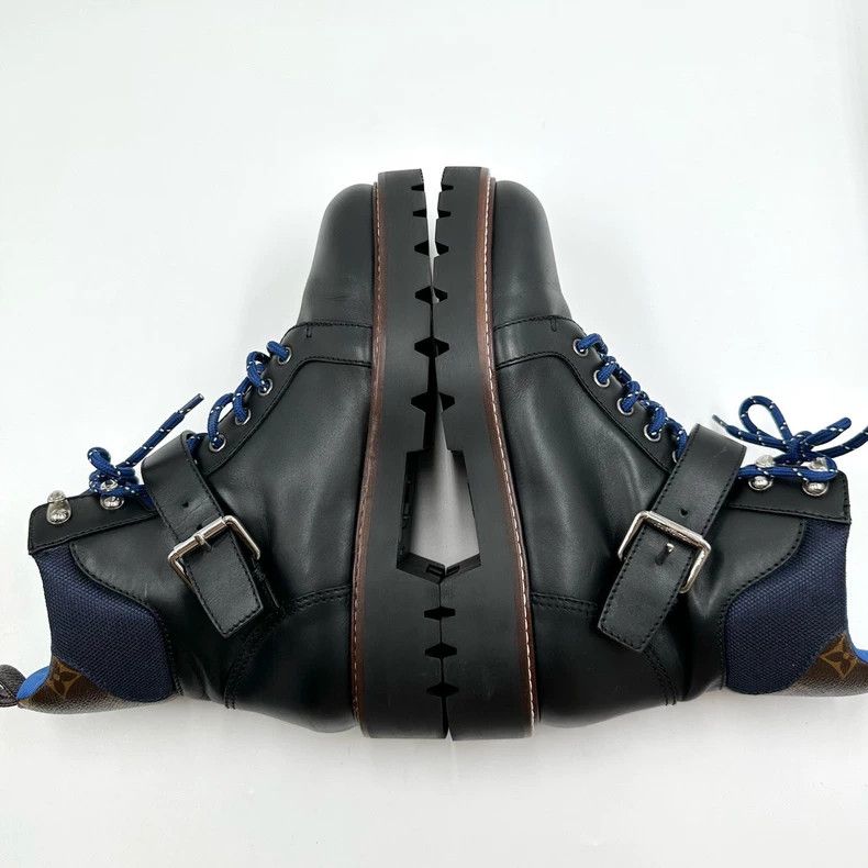 Louis Vuitton Louis Vuitton Black Martin Boots Size 40 Size US 8 / EU 41 - 6 Thumbnail