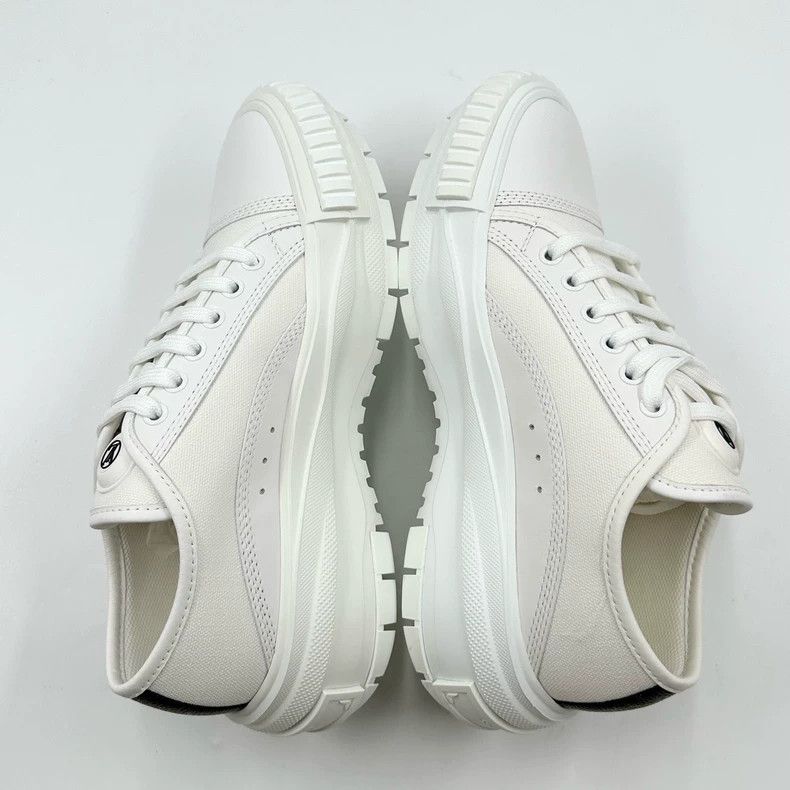 Louis Vuitton Louis Vuitton White Thick Sole Sneakers Size US 7.5 / EU 40-41 - 8 Thumbnail