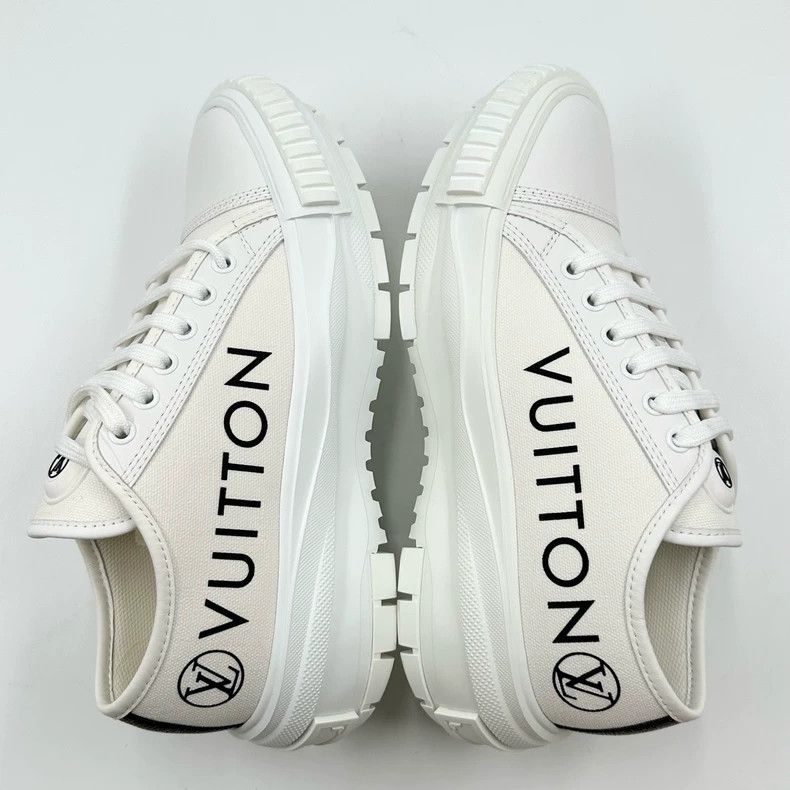 Louis Vuitton Louis Vuitton White Thick Sole Sneakers Size US 7.5 / EU 40-41 - 9 Thumbnail