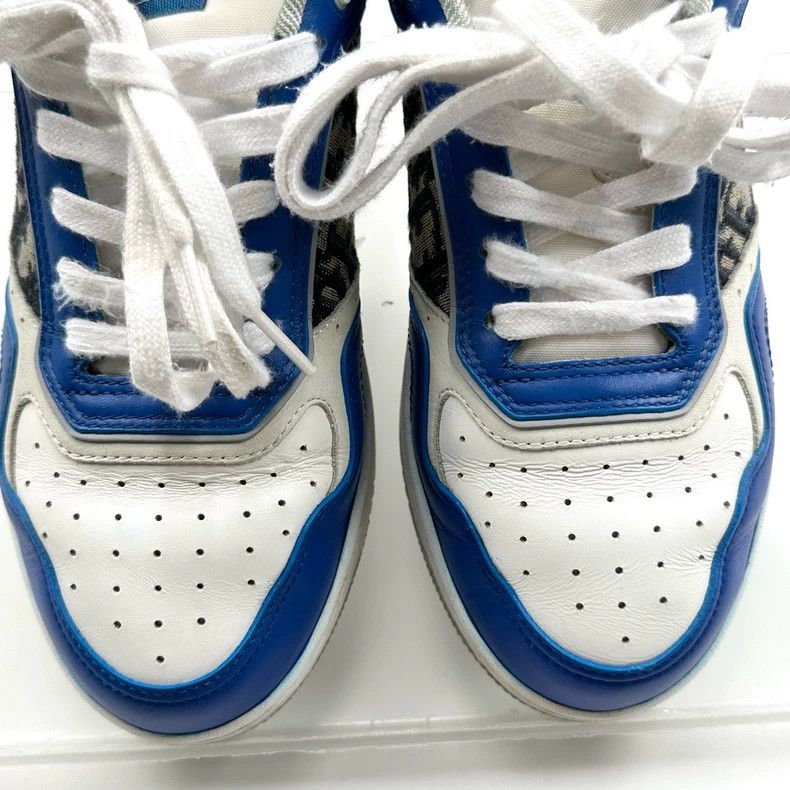 Dior Dior B27 Classic Blue and White Sneakers Size US 10 / EU 43 - 7 Thumbnail