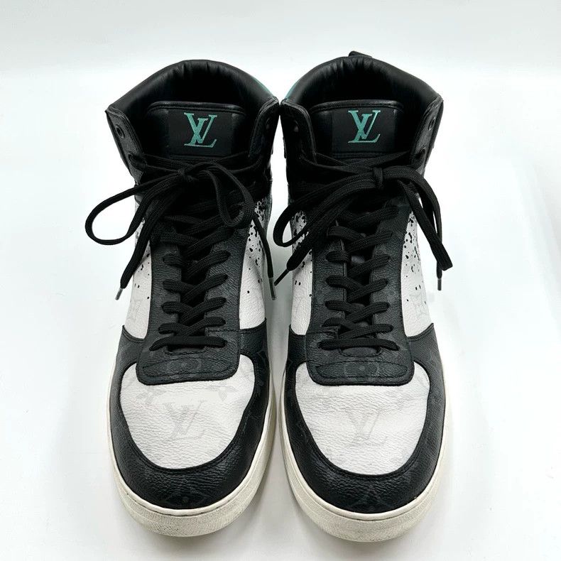 Louis Vuitton Louis Vuitton Rivoli High Top Sneakers Size US 10.5 / EU 43-44 - 2 Thumbnail