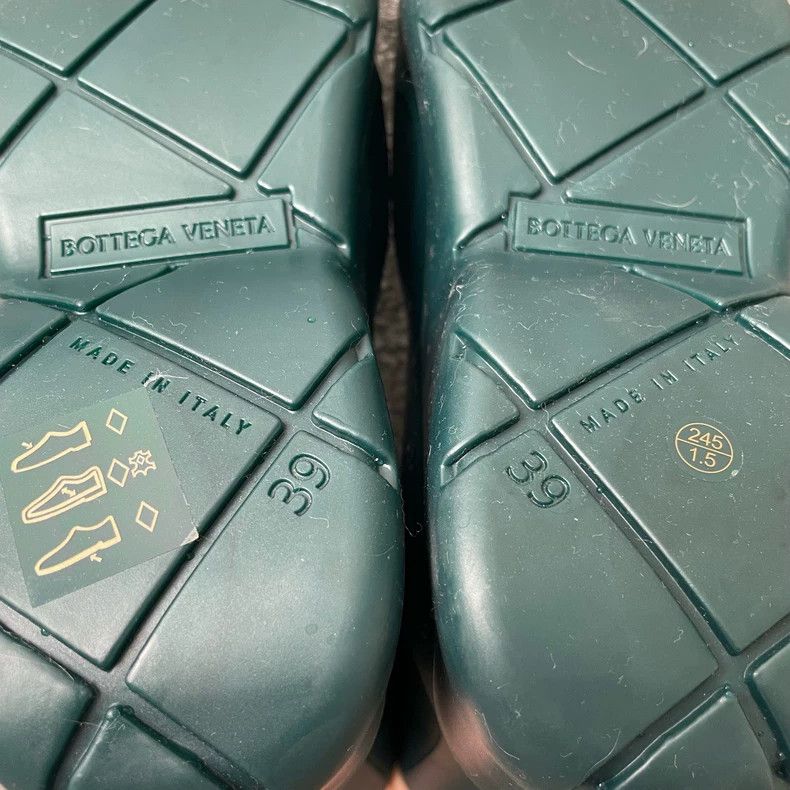 Bottega Veneta Bottega Veneta Green Rubber Short Boots Size US 8 / EU 41 - 6 Thumbnail