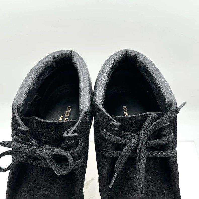 Louis Vuitton Louis Vuitton Black Suede Casual Shoes Size US 8 / EU 41 - 5 Thumbnail
