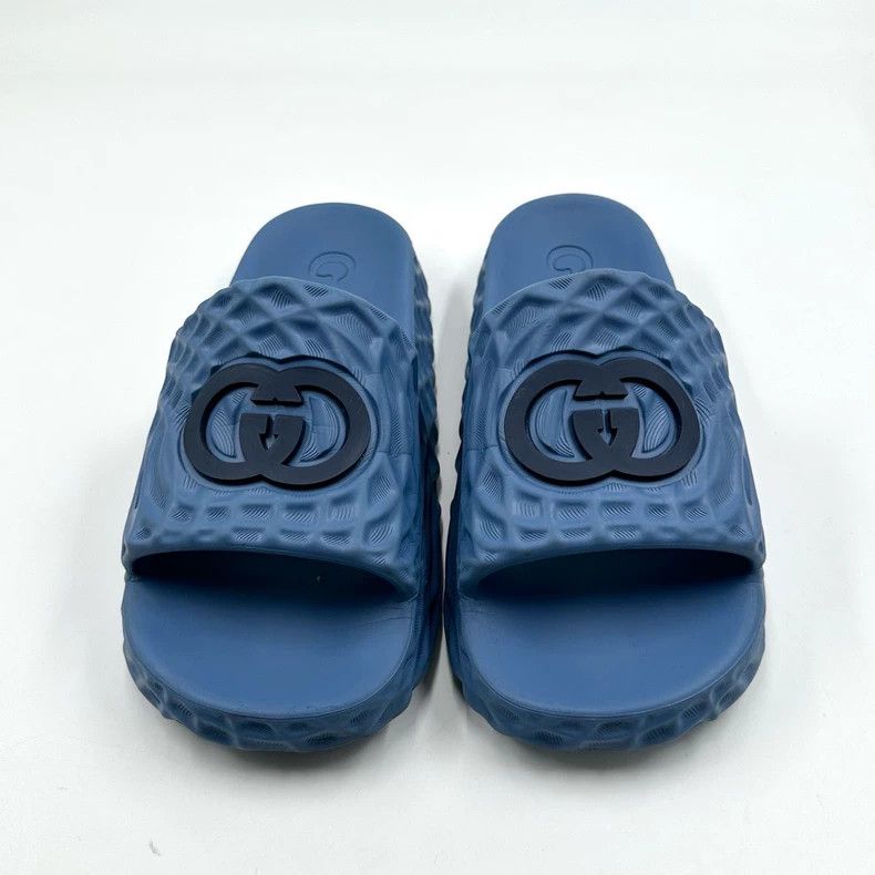 Gucci Gucci Double G Logo Slide Sandals Size US 8 / EU 41 - 2 Thumbnail