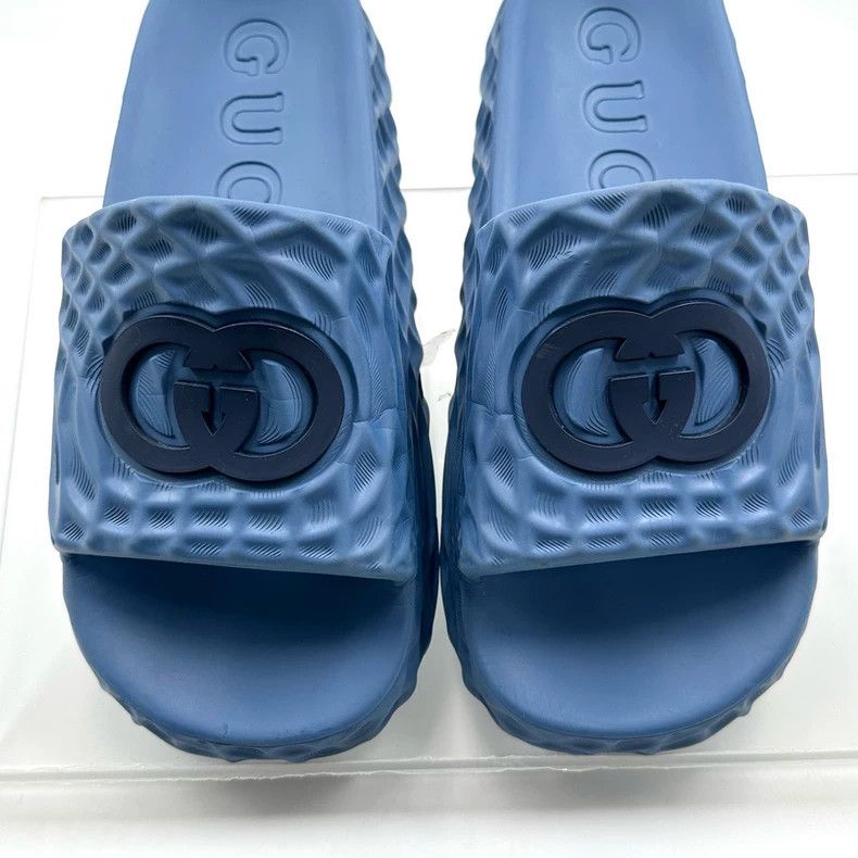 Gucci Gucci Double G Logo Slide Sandals Size US 8 / EU 41 - 6 Thumbnail