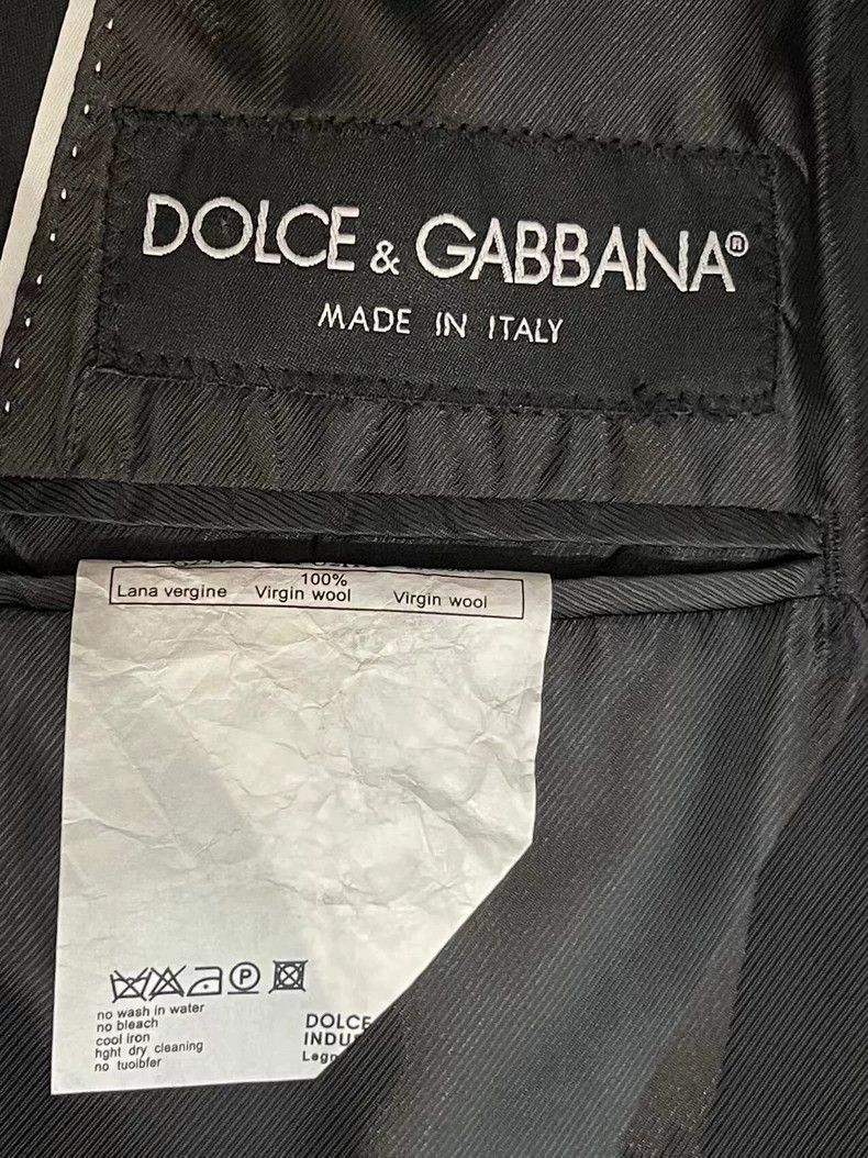Dolce & Gabbana DG Dolce & Gabbana Black Suit Jacket Size US M / EU 48-50 / 2 - 3 Thumbnail