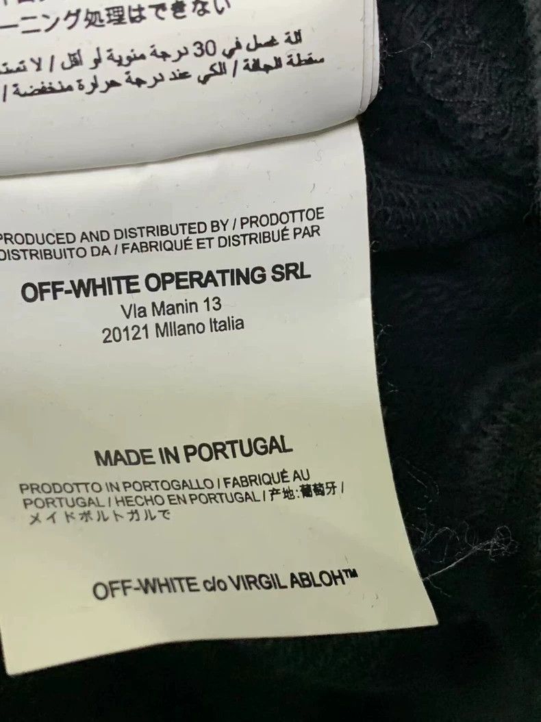 Officine Creative Off-White Black Hoodie with Pocket Size US L / EU 52-54 / 3 - 5 Thumbnail