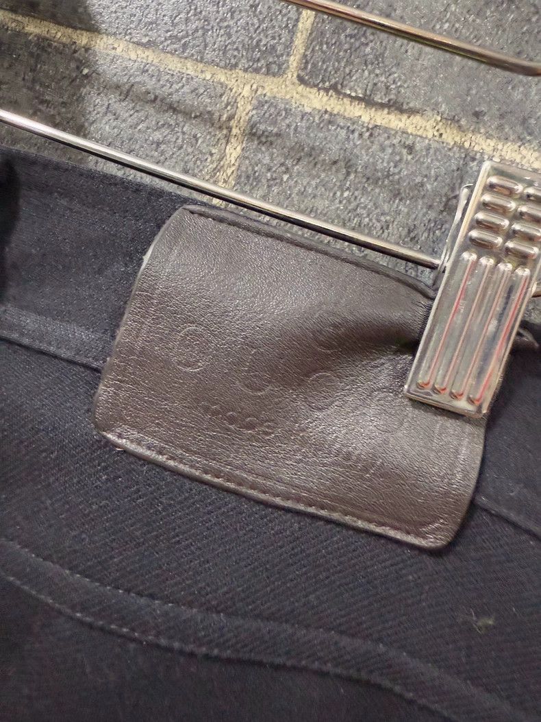 Gucci Gucci Black Pants with Waist Size 92 Size US 36 / EU 52 - 3 Thumbnail