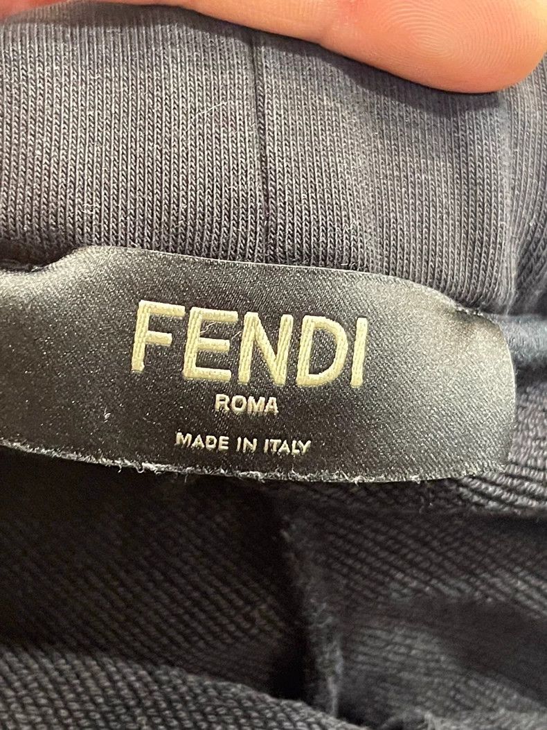 Fendi Fendi Black Casual Pants with Mesh Pockets Size US 34 / EU 50 - 4 Thumbnail