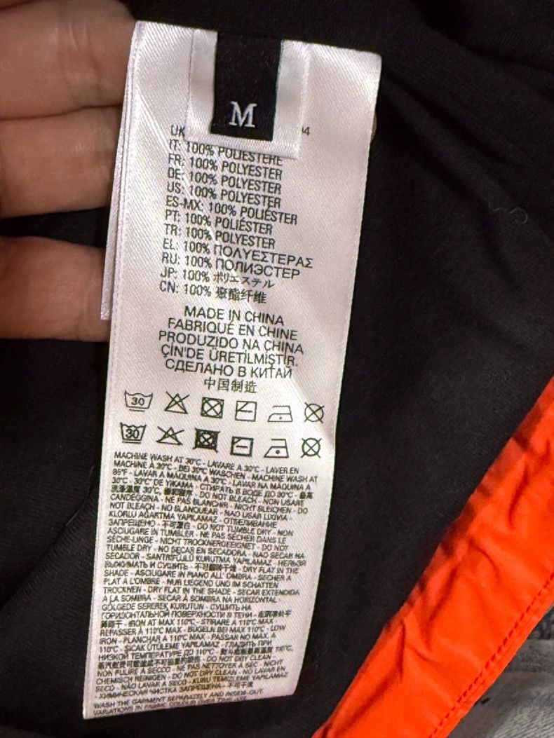 Diesel DIESEL Orange Lightweight Jacket with Hood Size US XXL / EU 58 / 5 - 4 Thumbnail
