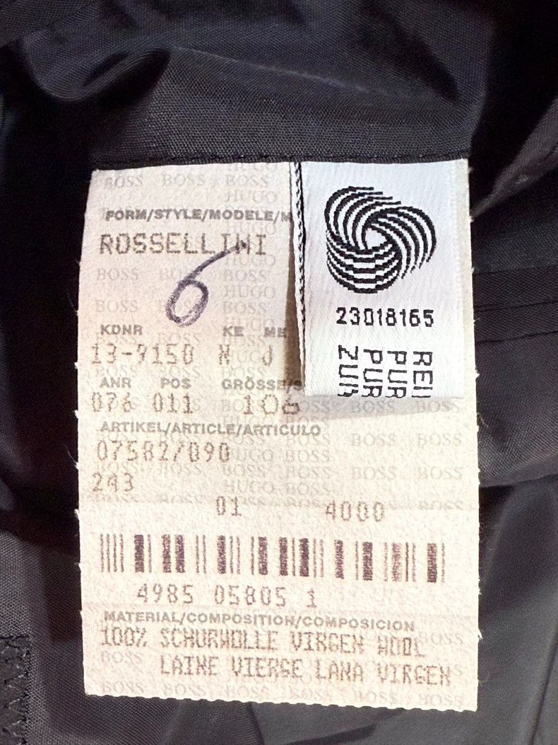 Emporio Armani BOSS Gray Suit Jacket with Buttons Size US XL / EU 56 / 4 - 4 Thumbnail