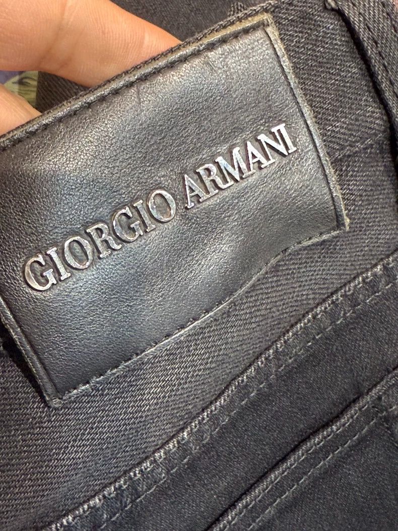 Emporio Armani Armani Mens Jeans Waist 92 Length 107 Size US 36 / EU 52 - 3 Thumbnail