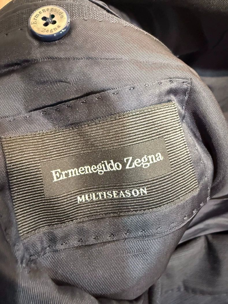 Ermenegildo Zegna Zegna Men's Suit Jacket in Gray Color Size US L / EU 52-54 / 3 - 3 Thumbnail