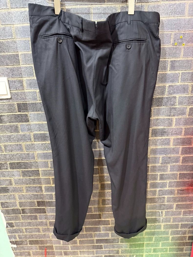 Ermenegildo Zegna Zegna Black Casual Pants Size 108 Long 102 Size US 44 / EU 60 - 2 Thumbnail