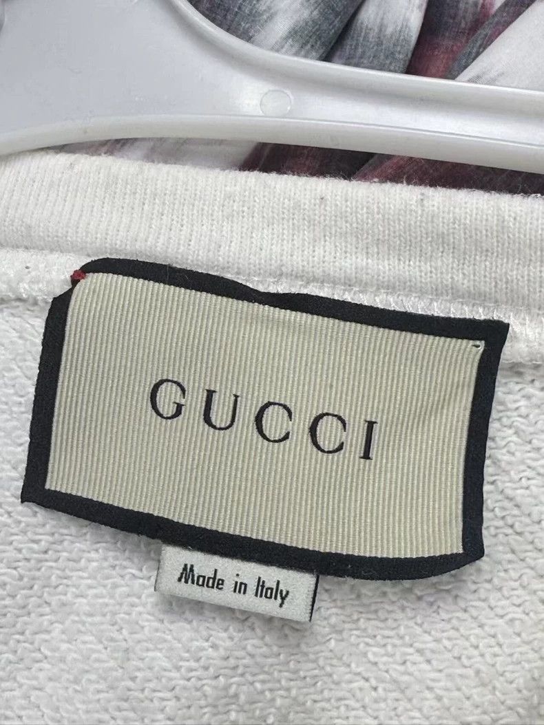 Gucci GUCCI White Long Sleeve Sweatshirt with Tiger Size US XXL / EU 58 / 5 - 4 Thumbnail