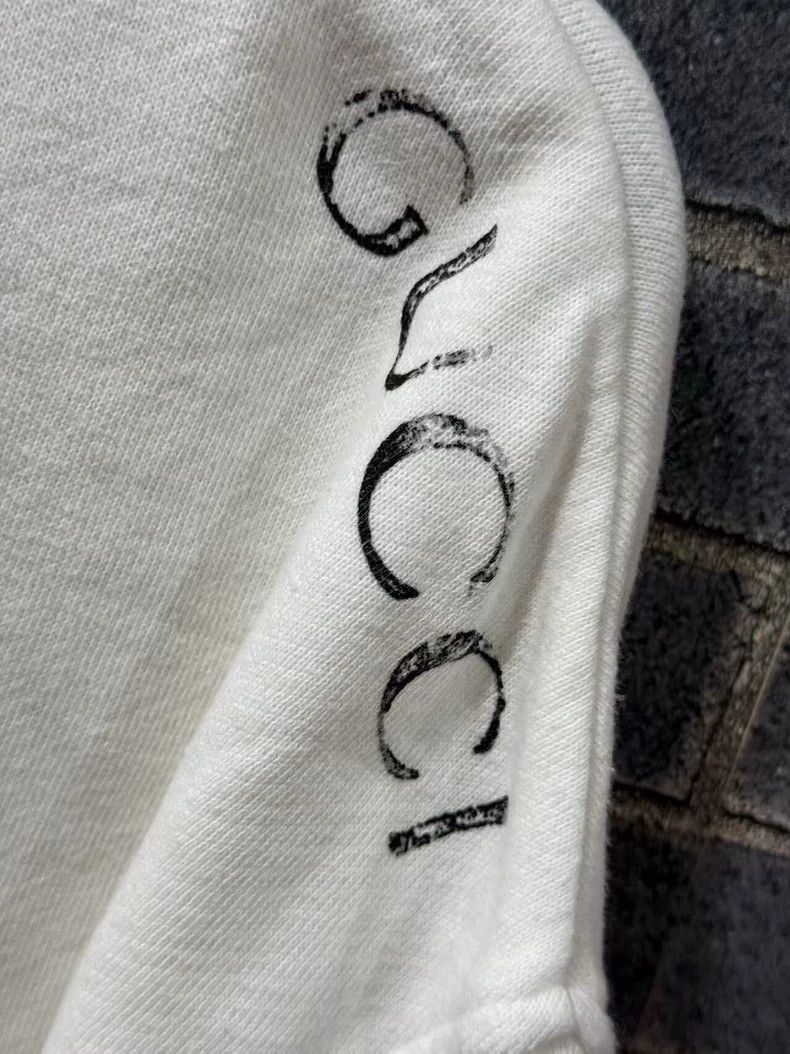 Gucci GUCCI White Long Sleeve Sweatshirt with Tiger Size US XXL / EU 58 / 5 - 3 Thumbnail