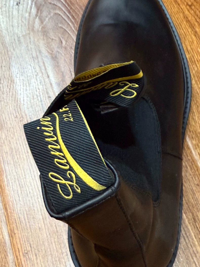 Lanvin LANVIN Black Leather Chelsea Boots Size 42 Size US 9 / EU 42 - 3 Thumbnail