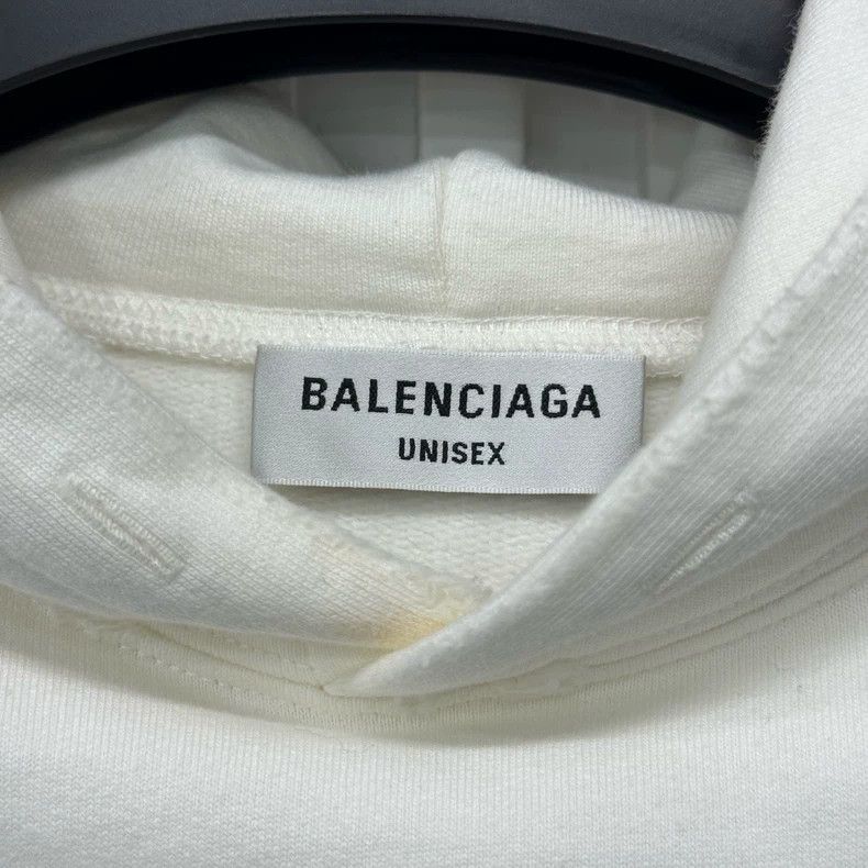 Balenciaga Balenciaga Destroyed Letter Hoodie Size US M / EU 48-50 / 2 - 4 Thumbnail