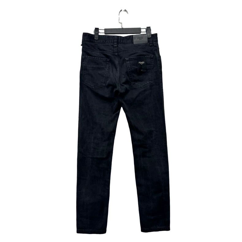 Fendi Fendi Classic Black Slim Fit Jeans Size 31 Size US 31 - 2 Thumbnail