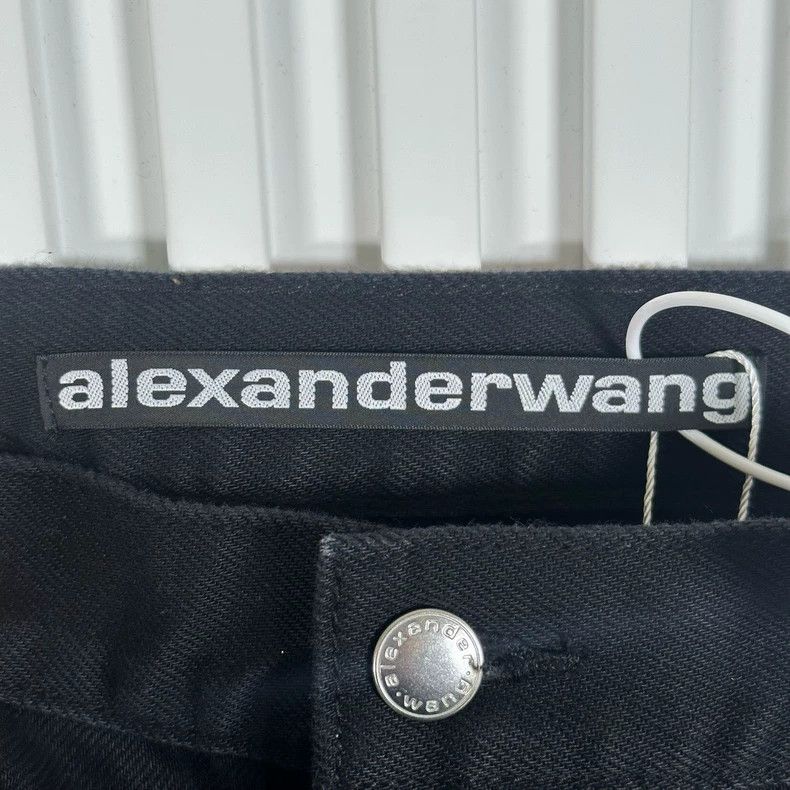 Alexander Wang Alexander Wang Black Denim Pants Size 27 Size US 27 - 4 Thumbnail