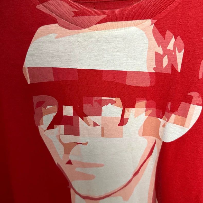 Prada Prada Red Short Sleeve T-Shirt Size L Size US L / EU 52-54 / 3 - 2 Thumbnail
