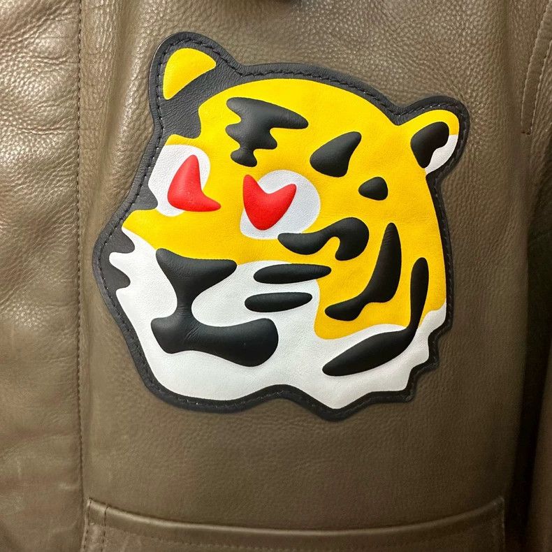 Louis Vuitton Louis Vuitton Nigo Tiger Collar Leather Jacket Size US L / EU 52-54 / 3 - 4 Thumbnail