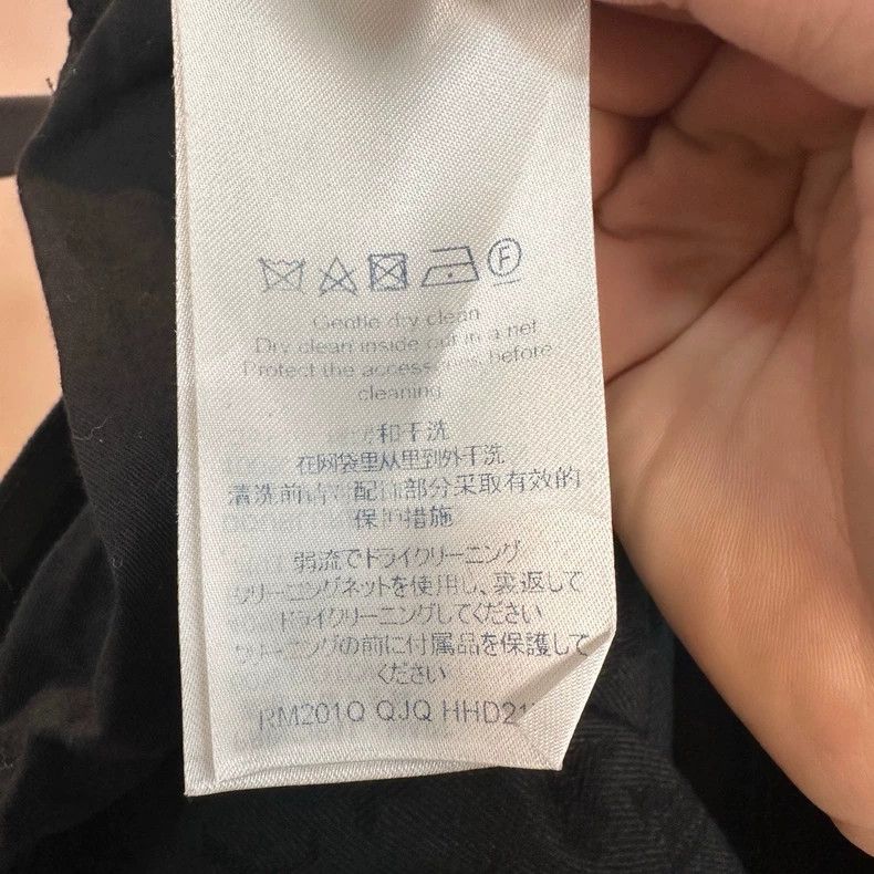Louis Vuitton Louis Vuitton Black Denim Pants Size 33 Size US 33 - 4 Thumbnail