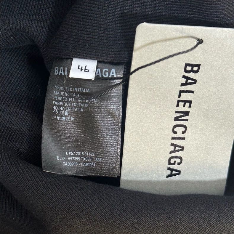 Balenciaga Balenciaga Denim Vest Hooded Sweatshirt Combination Size US L / EU 52-54 / 3 - 7 Thumbnail