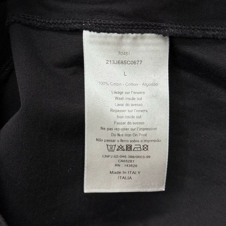 Dior Dior Travis Scott Printed Short Sleeve T-shirt Size US L / EU 52-54 / 3 - 5 Thumbnail