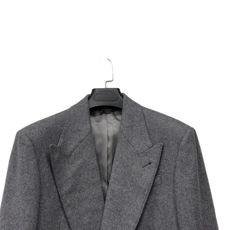 Gucci Gucci Gray Wool Blazer with Logo Size US XL / EU 56 / 4 - 3 Thumbnail