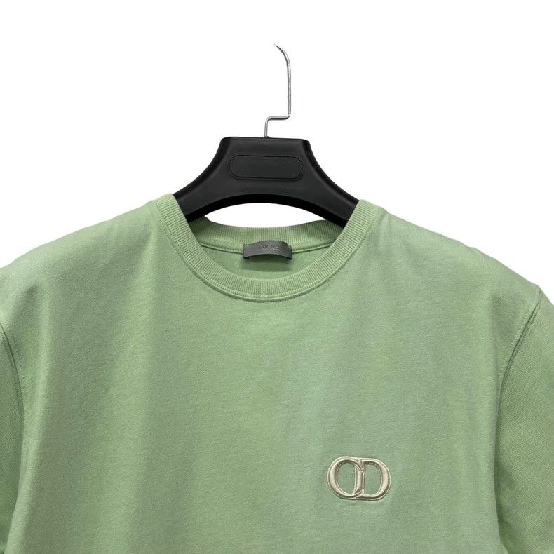 Dior Dior Mint Green Logo Short Sleeve Tee Size US M / EU 48-50 / 2 - 3 Thumbnail