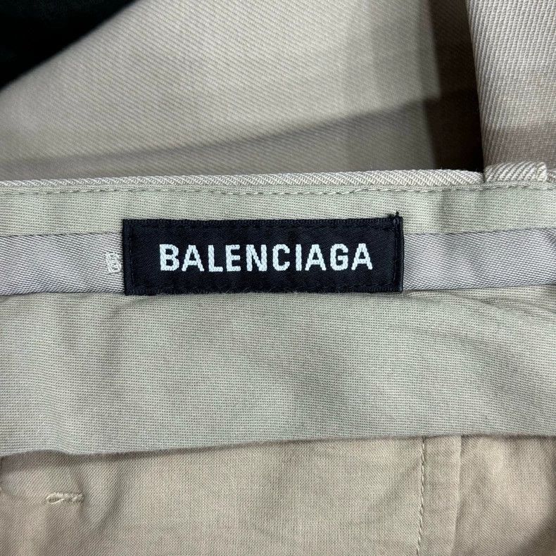 Balenciaga Balenciaga Wool Pants with Logo on Back Size US 44 / EU 60 - 4 Thumbnail