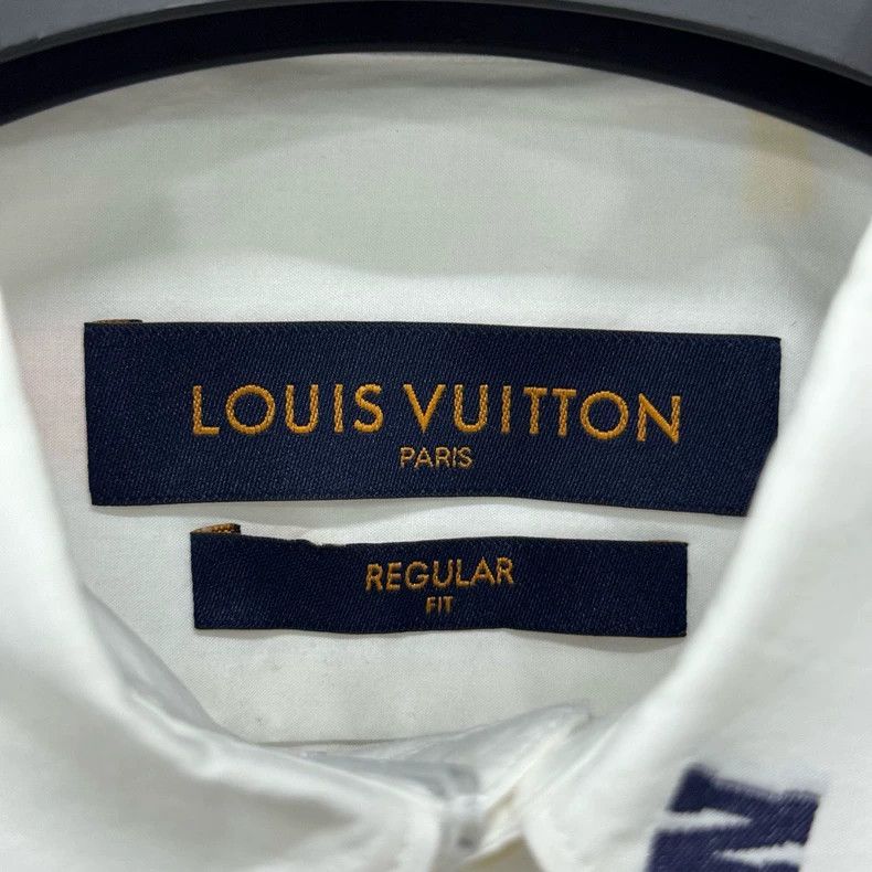 Louis Vuitton Louis Vuitton Embroidered Long Sleeve Shirt Size US M / EU 48-50 / 2 - 4 Thumbnail