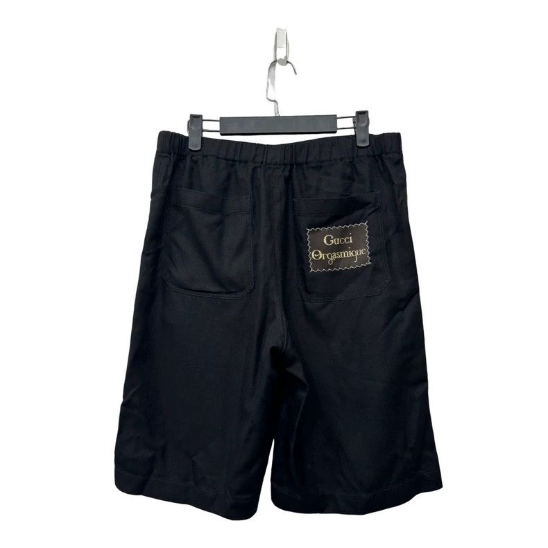 Gucci Gucci Black Logo Shorts Size 44 Size US 44 / EU 60 - 2 Thumbnail