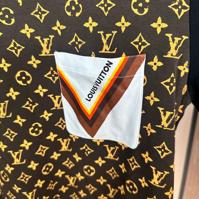 Louis Vuitton Louis Vuitton Monogram Pocket Short Sleeve Shirt Size US L / EU 52-54 / 3 - 3 Thumbnail