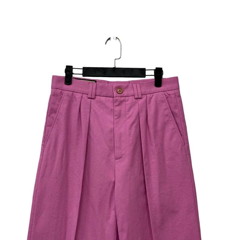 Gucci Gucci Pink Logo Casual Pants Size 44 Size US 44 / EU 60 - 3 Thumbnail