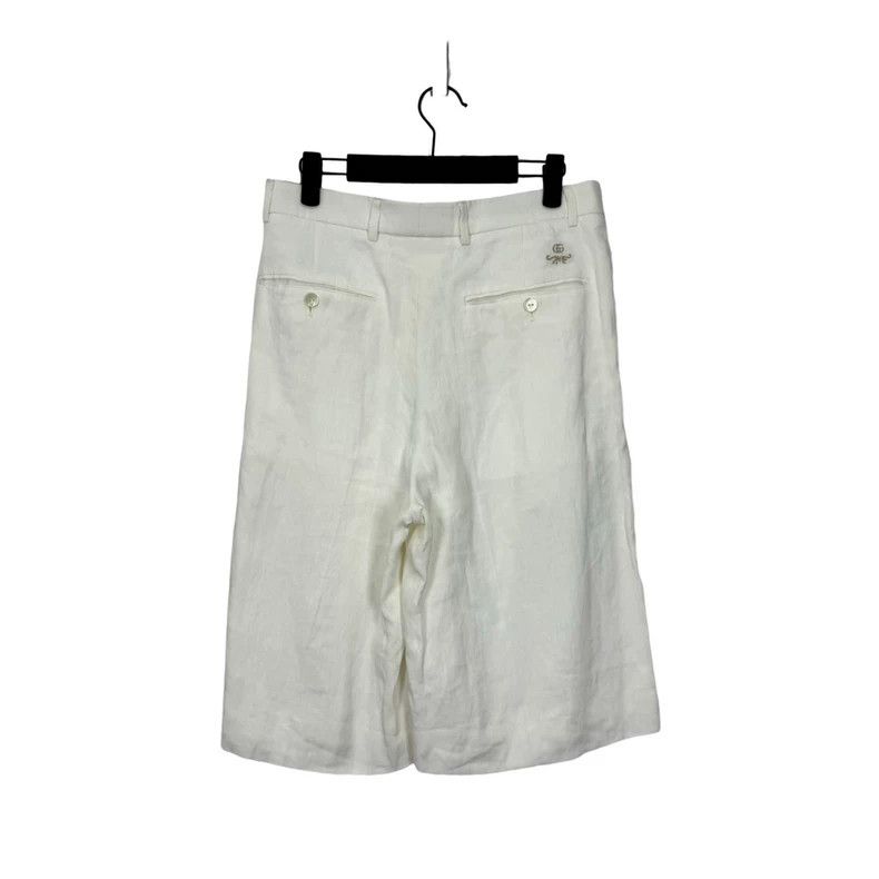 Gucci Gucci Linen Logo Shorts Size 44 Size US 44 / EU 60 - 2 Thumbnail