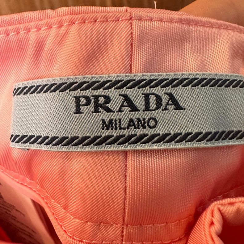 Prada Prada Pink Triangle Tag Belted Shorts Size US 36 / EU 52 - 4 Thumbnail