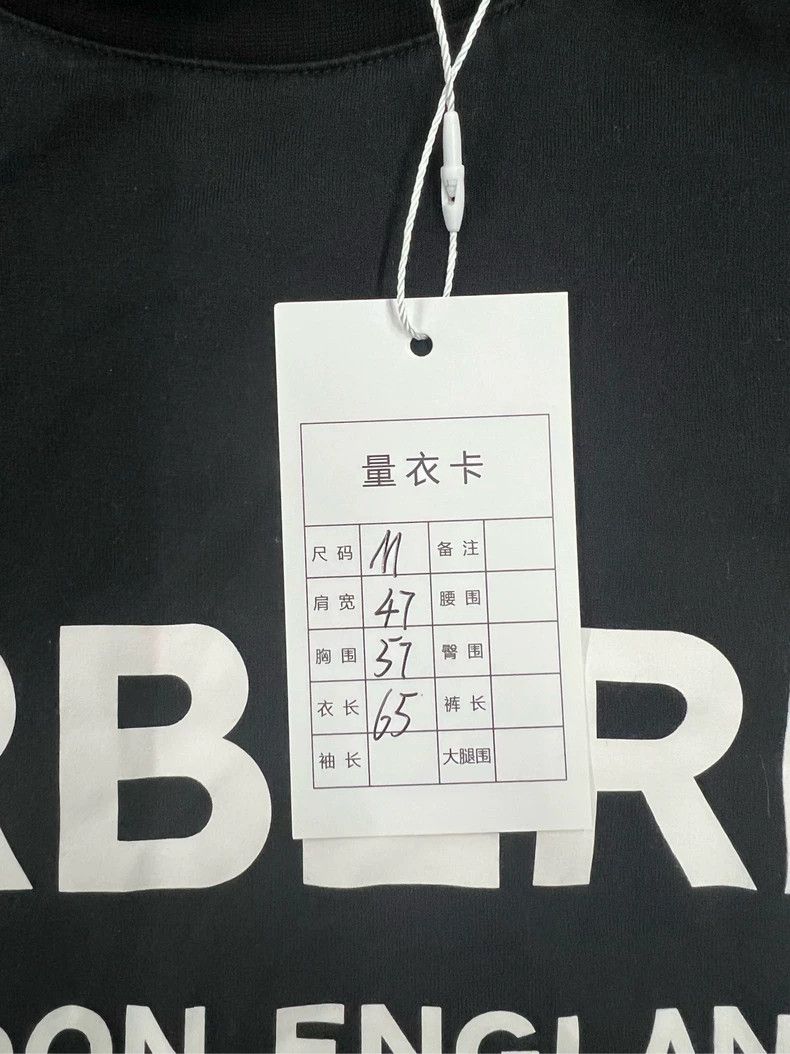 Burberry Burberry Black Logo Short Sleeve T-Shirt Size US M / EU 48-50 / 2 - 6 Thumbnail