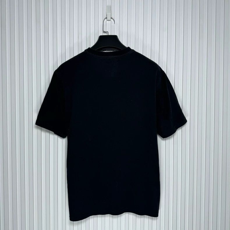 Burberry Burberry Black Logo Short Sleeve T-Shirt Size US M / EU 48-50 / 2 - 2 Thumbnail