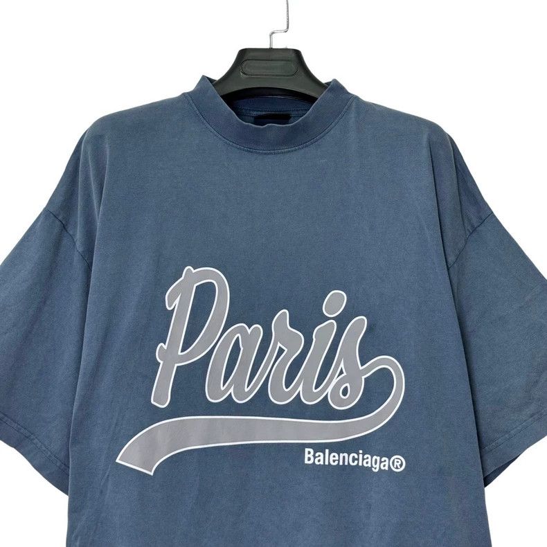 Balenciaga Balenciaga Paris Short Sleeve T-Shirt Size US M / EU 48-50 / 2 - 3 Thumbnail