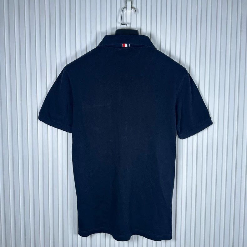 Thom Browne Thom Browne Navy Pocket Polo Shirt Size US S / EU 44-46 / 1 - 2 Thumbnail