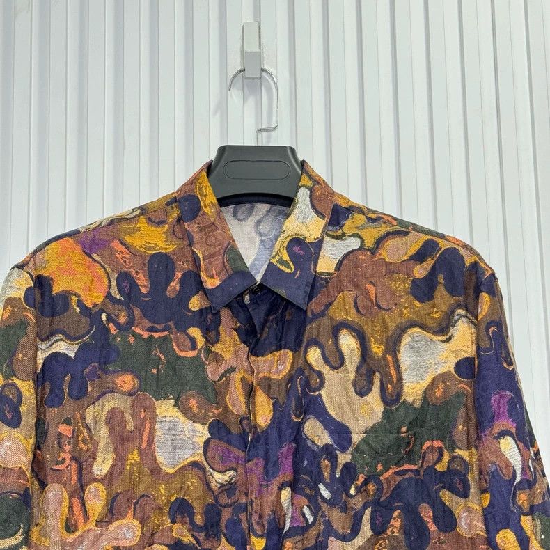 Dior Dior x Peter Doig Silk Shirt Size US M / EU 48-50 / 2 - 3 Thumbnail