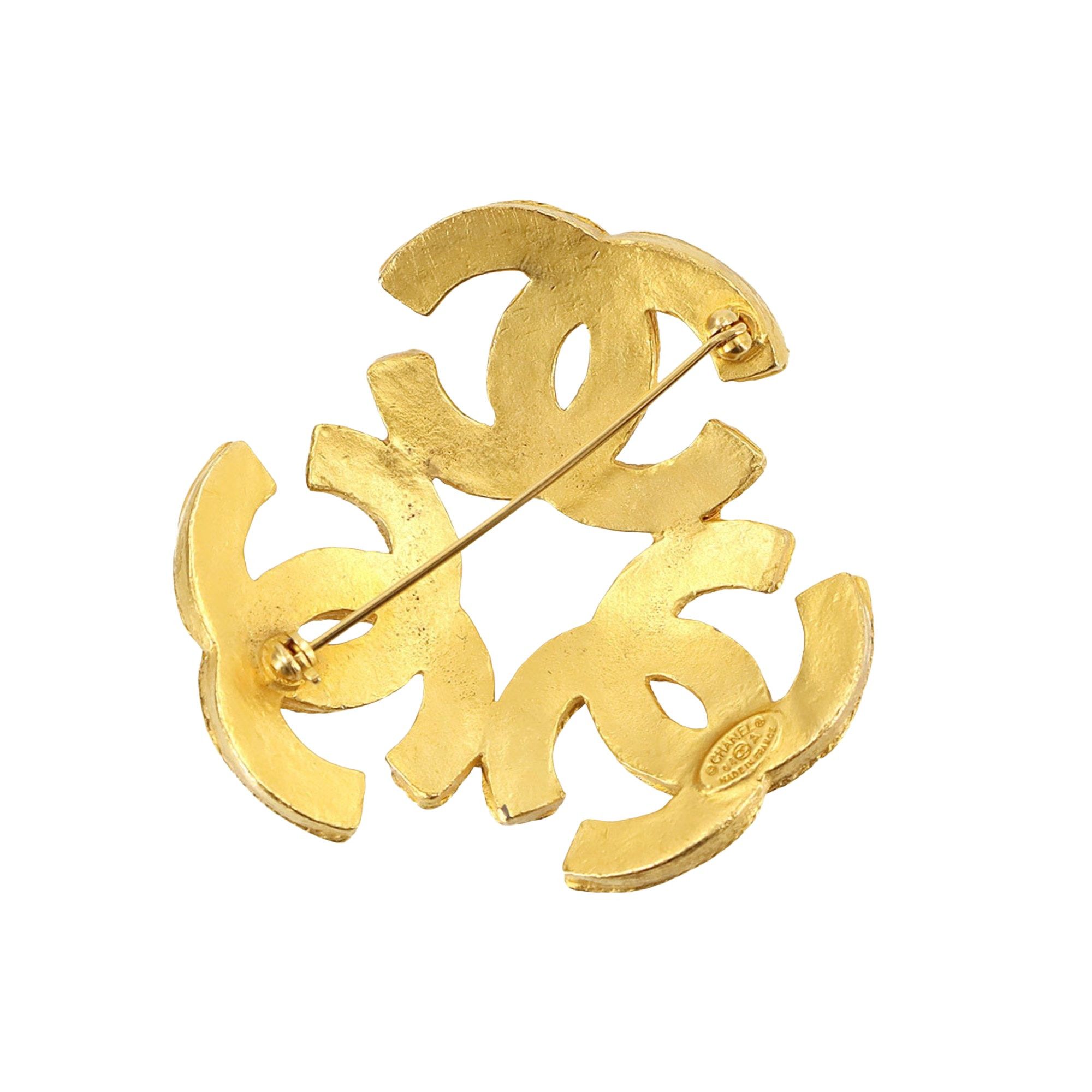 Chanel Chanel Triple coco brooch Size ONE SIZE - 2 Thumbnail